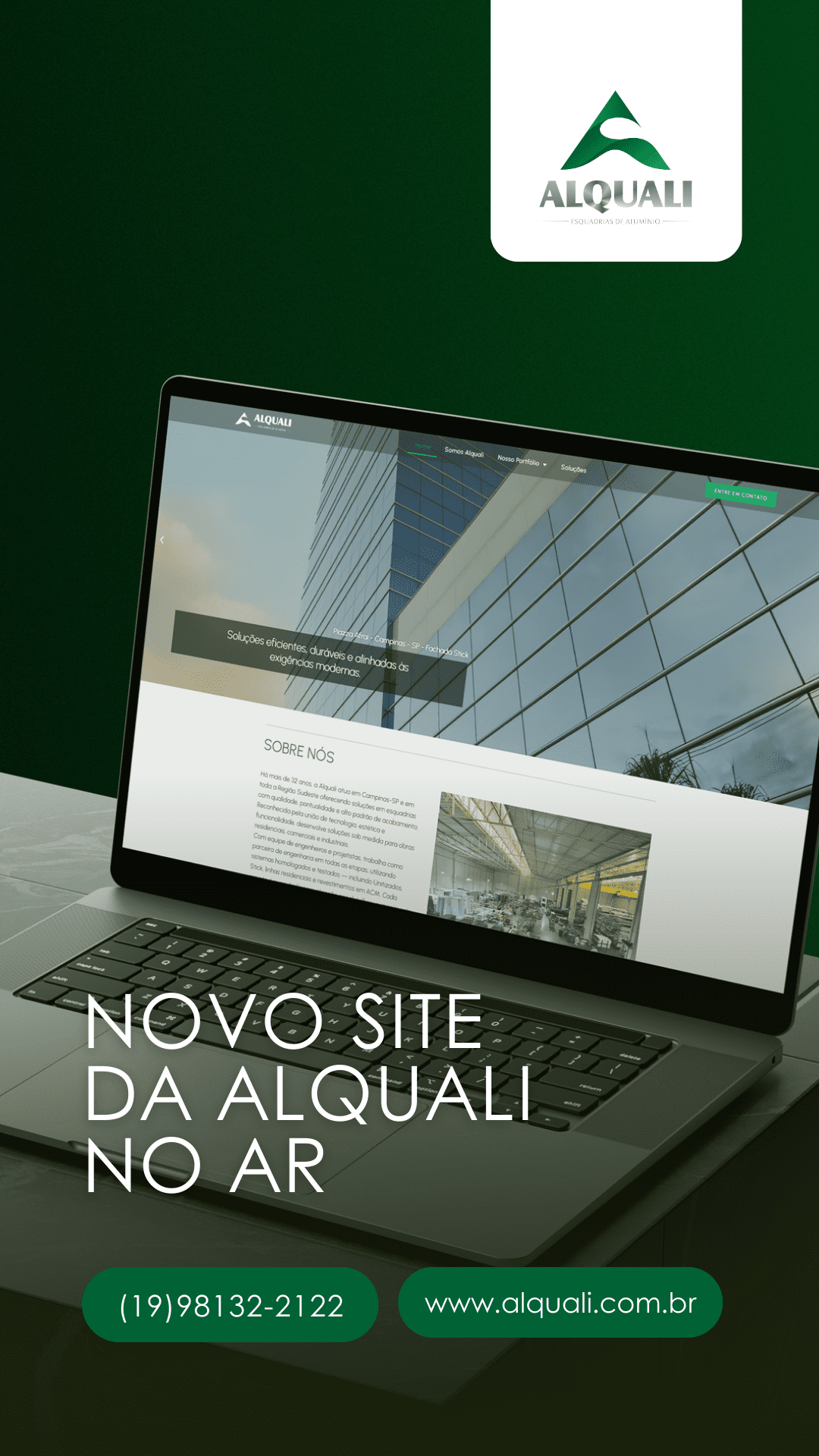 Novo site no ar