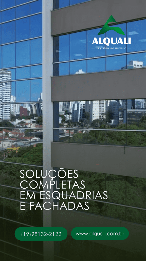 Soluções completas em esquadrias e fachadas. Do conceito à execução, cada etapa é conduzida com rigor técnico, precisão e atenção aos detalhes.