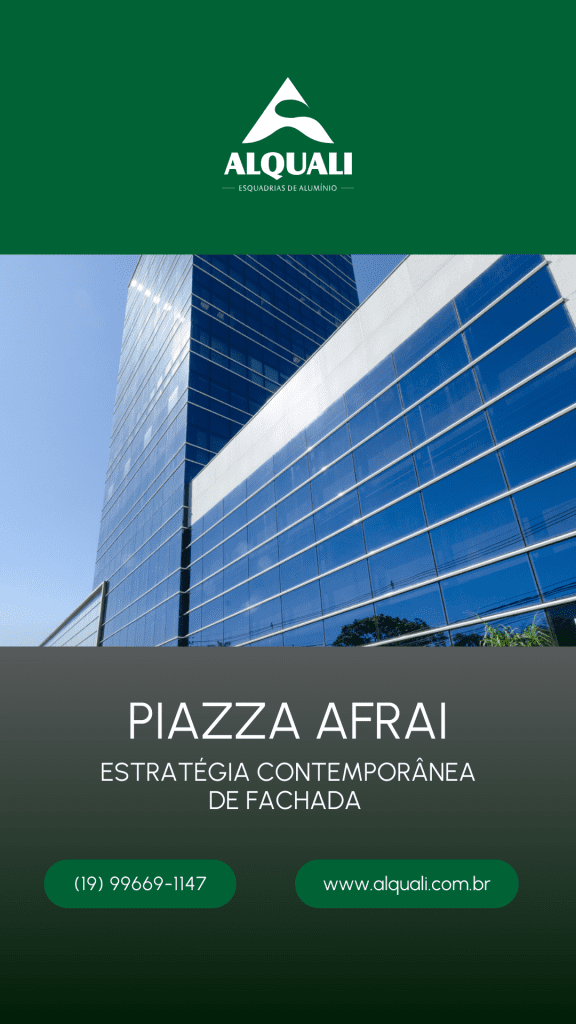 Piazza Afrai - Arquitetura valorizada por soluções inteligentes em fachada