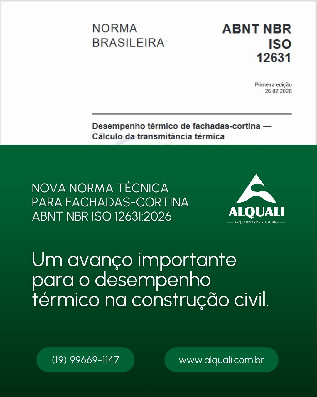 Nova norma técnica para fachadas : o que muda para o setor . O setor da construção civil ganhou recentemente uma nova referência técnica importante.