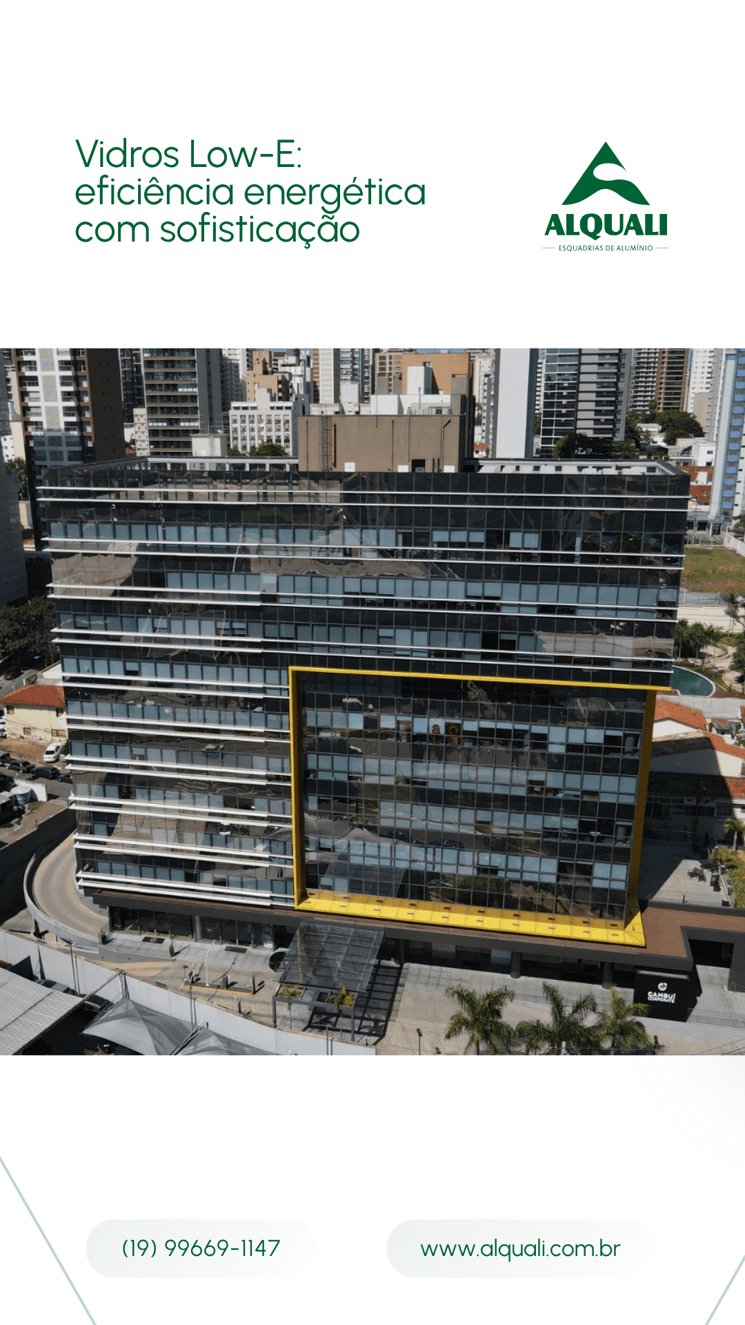 Vidros Low-E: eficiência energética com sofisticação. Fale com nossos especialistas e descubra a melhor solução para o seu projeto.