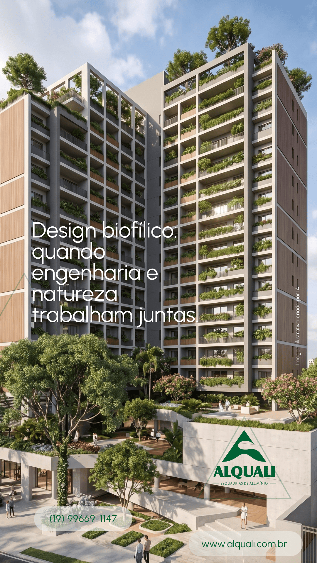 Design biofílico: quando a arquitetura se conecta ao bem-estar O design biofílico propõe reconectar as pessoas com a natureza por meio da arquitetura, criando ambientes mais iluminados, confortáveis, saudáveis e integrados ao espaço externo.