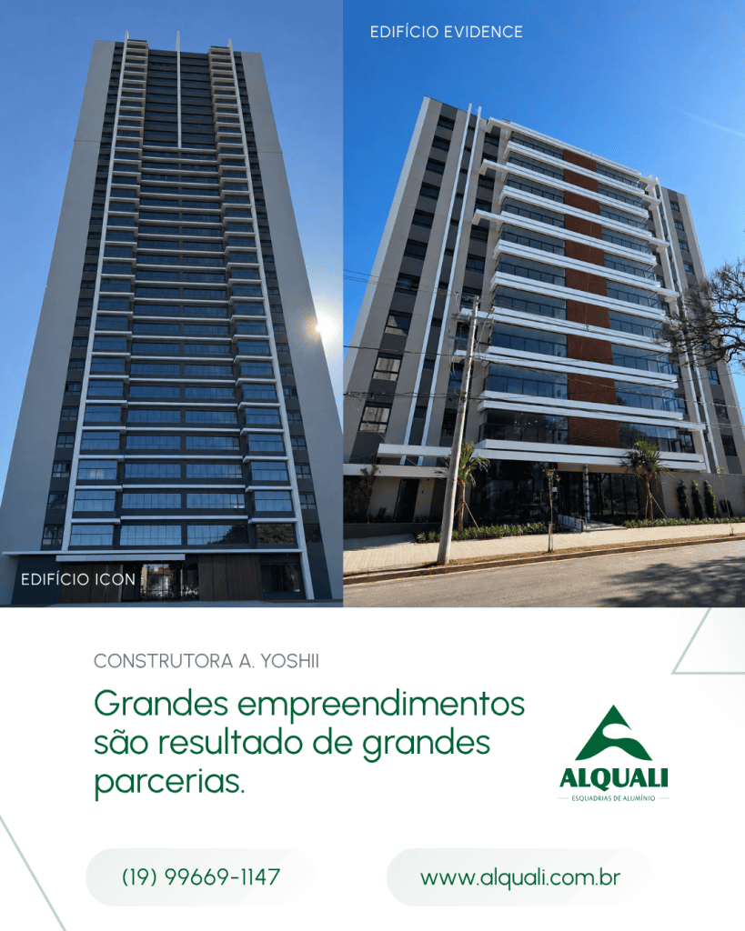 Grandes empreendimentos são resultado de grandes parcerias. A confiança construída ao longo dos anos é o que permite transformar projetos arquitetônicos em empreendimentos que unem tecnologia, desempenho e excelência construtiva.