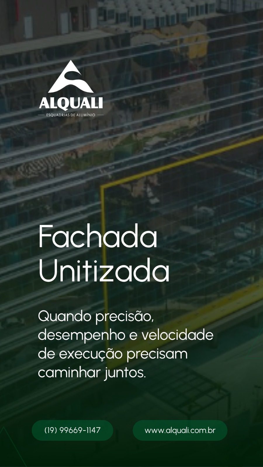 Fachada unitizada: quando precisão, desempenho e velocidade de execução precisam caminhar juntos.  