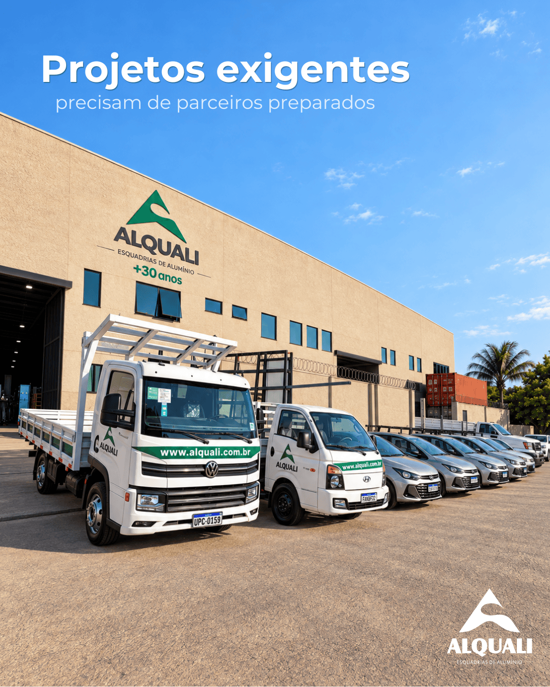 Projetos exigentes precisam de parceiros preparados Uma obra não acontece só no projeto. Ela precisa acontecer na prática.